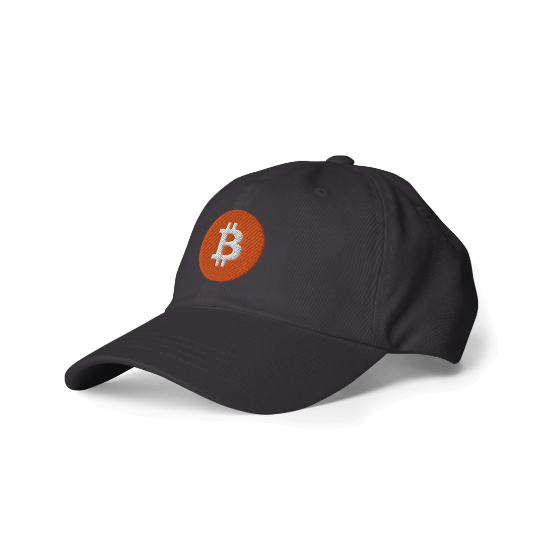 Casquette Bitcoin noir